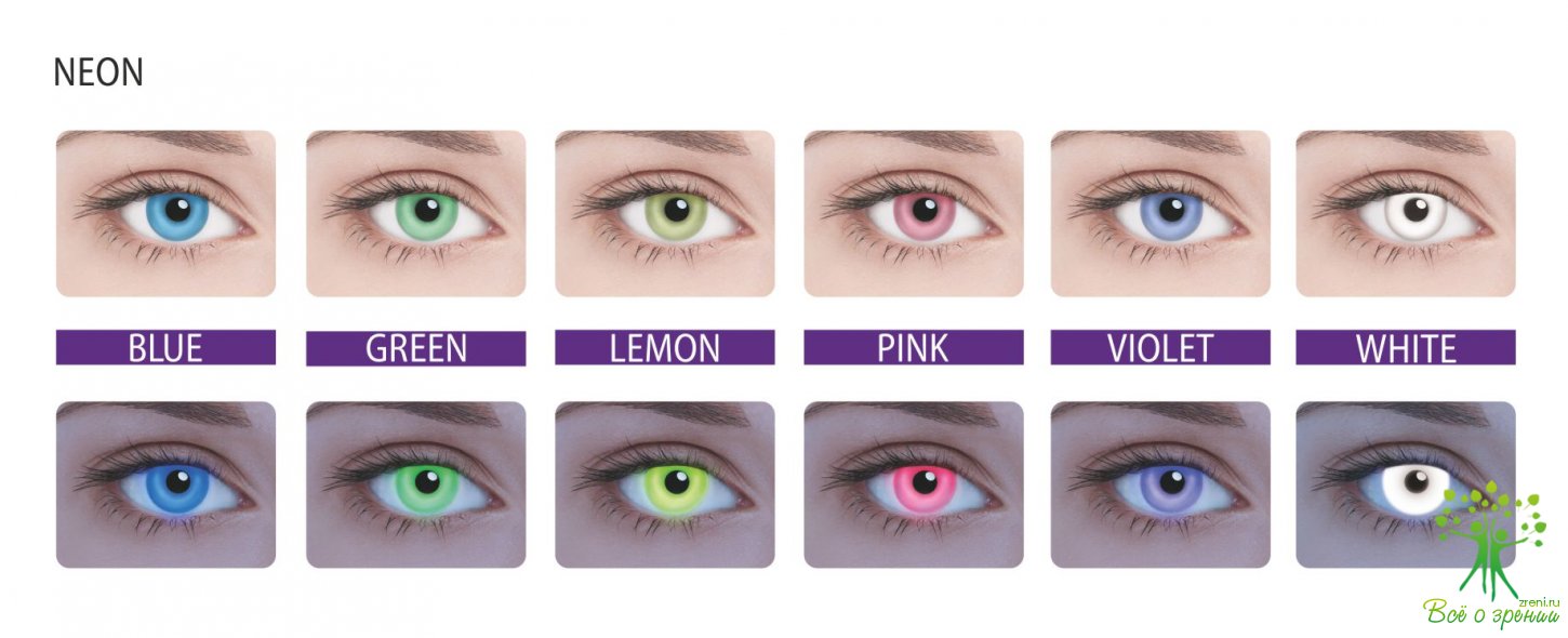 Вредно ли носить цветные линзы для здоровых глаз